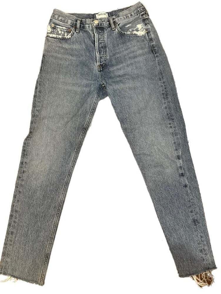 AGOLDE Distressed Straight leg Jeans Sz 26